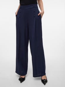 Vero Moda VMGISELLE Hohe Taille Hose -Night Sky - 10317813