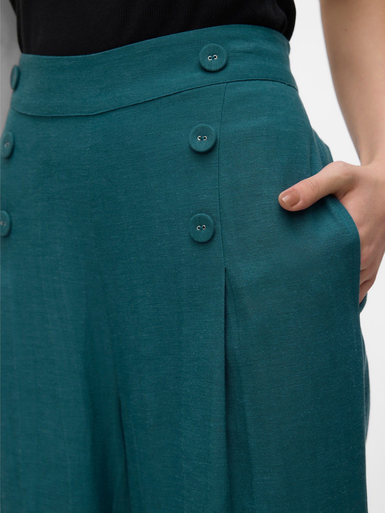 Vero Moda VMGISELLE High waist Trousers -Balsam - 10317813
