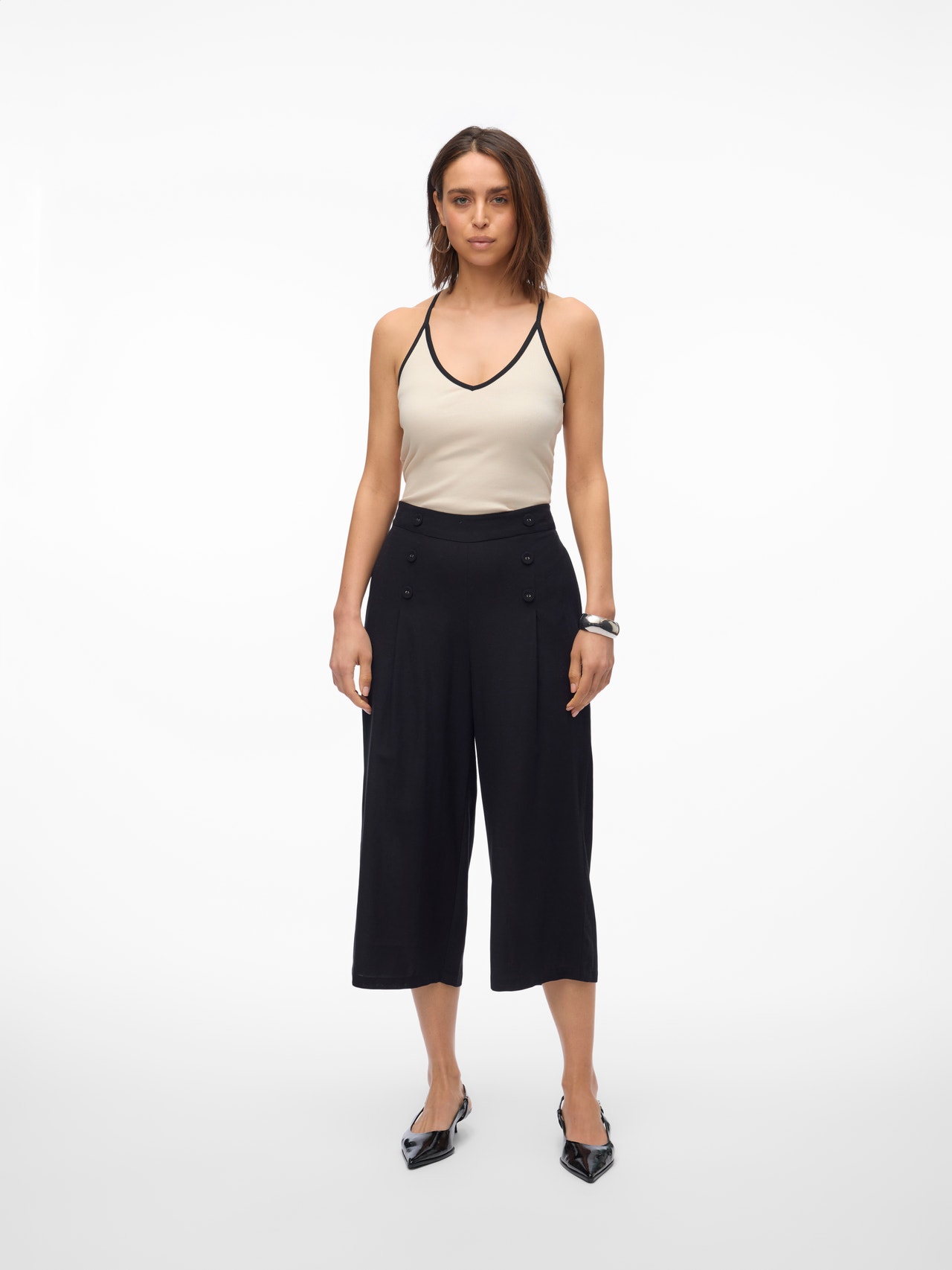 Vero Moda VMGISELLE Pantalones -Black - 10317814