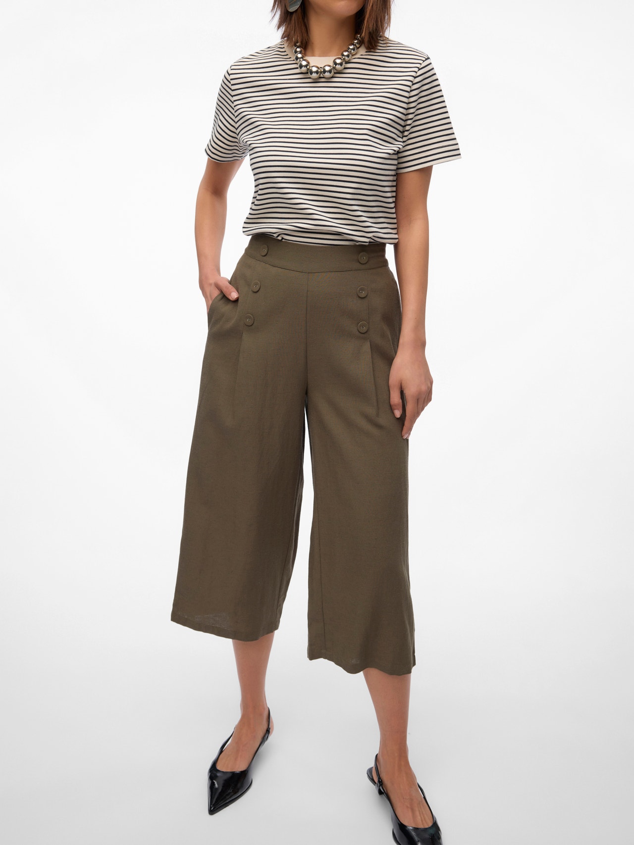 Vero Moda VMGISELLE Pantalones -Kalamata - 10317814
