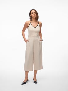 Vero Moda VMGISELLE Trousers -Silver Lining - 10317815