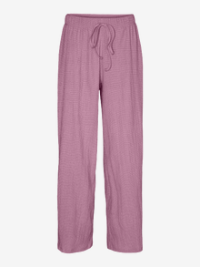 Vero Moda VMLUNA Mid rise Broek -Mauve Orchid - 10317827