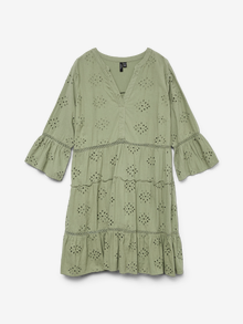 Vero Moda VMDICTHE Tunic -Hedge Green - 10317844