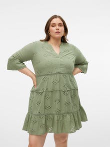 Vero Moda VMDICTHE Tunic -Hedge Green - 10317844