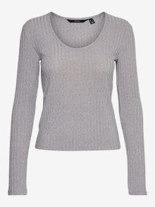 Vero Moda VMBRITT Góra -Light Grey Melange - 10317846
