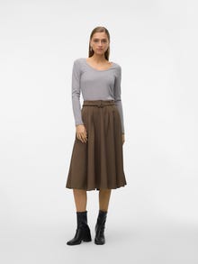 Vero Moda VMBRITT Góra -Light Grey Melange - 10317846