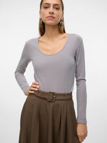Vero Moda VMBRITT Góra -Light Grey Melange - 10317846