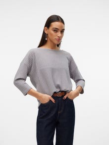 Vero Moda VMBRITT Top -Light Grey Melange - 10317848