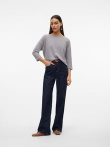 Vero Moda VMBRITT Top -Light Grey Melange - 10317848