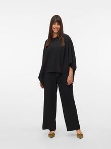 Vero Moda VMCALVA Korkea vyötärö Housut -Black - 10317864