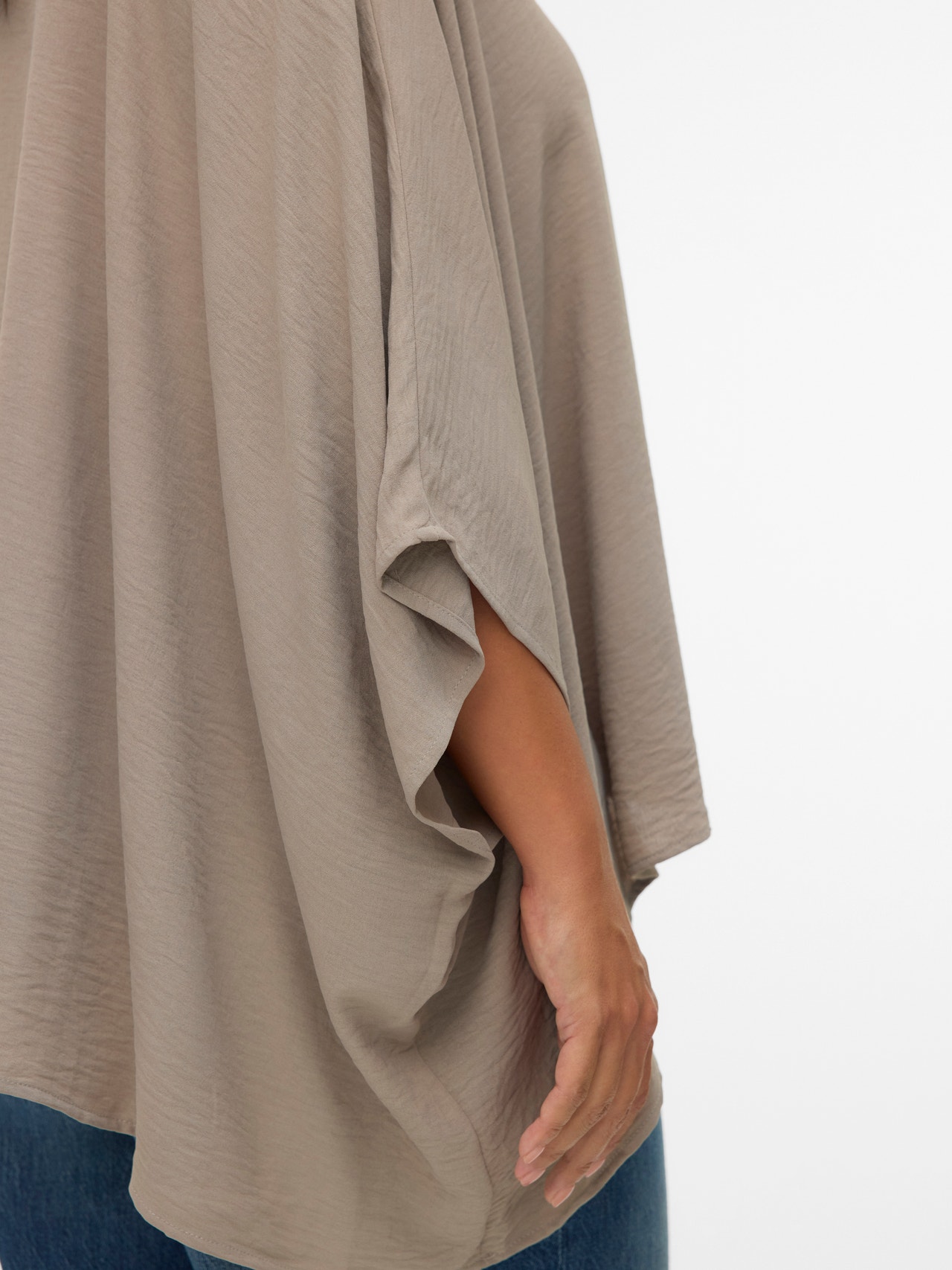 Vero Moda VMCALVA Top -Moon Rock - 10317869