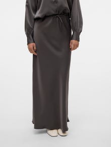 Vero Moda VMNAOMA Mellemhøj talje Lang nederdel -Pavement - 10317899
