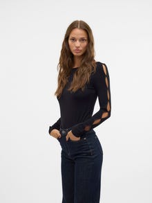 Vero Moda SNOLIVIA Top -Black - 10317945