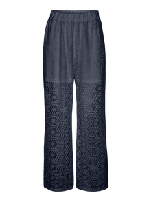 Vero Moda VMHONEY Cintura alta Pantalones -Navy Blazer - 10318000