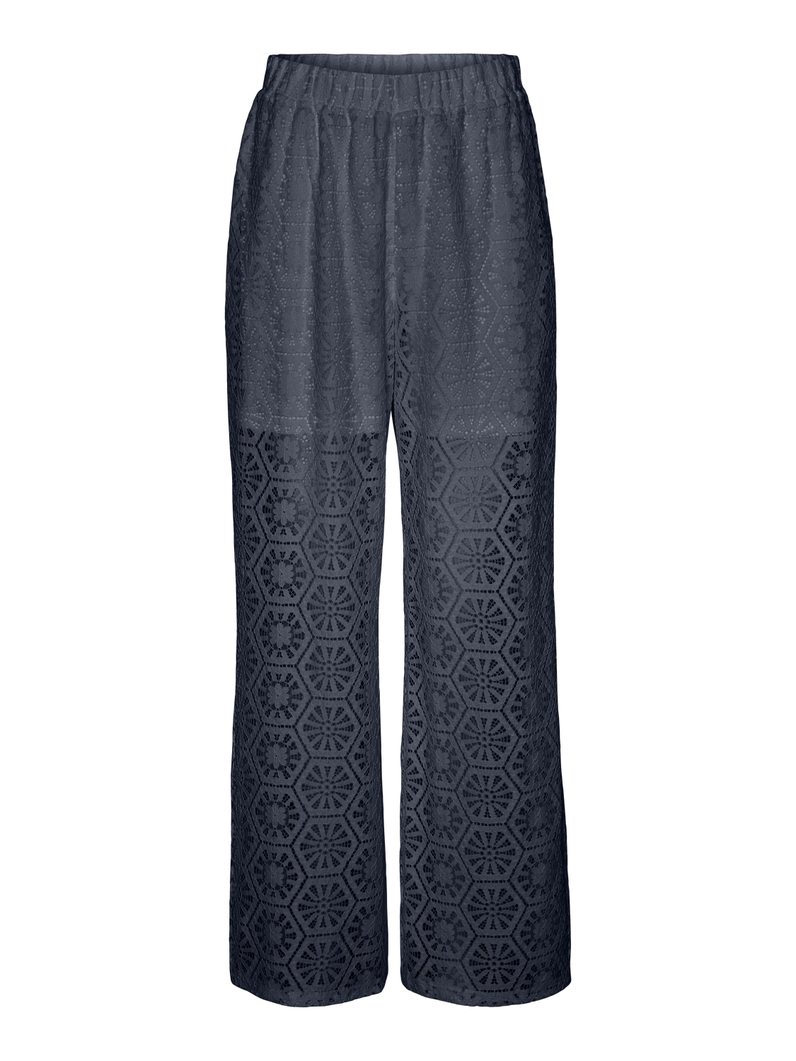 Vero Moda VMHONEY High waist Trousers -Navy Blazer - 10318000