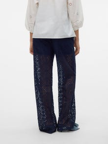 Vero Moda VMHONEY Korkea vyötärö Housut -Navy Blazer - 10318000