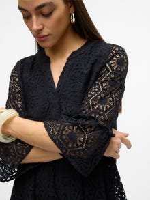 Vero Moda VMHONEY Trumpa suknelė -Black - 10318002