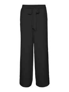 Vero Moda VMMELONY High waist Trousers -Black - 10318004