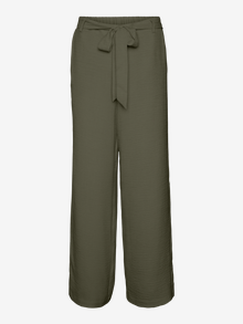 Vero Moda VMMELONY Hohe Taille Hose -Ivy Green - 10318004