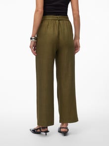Vero Moda VMMELONY Hohe Taille Hose -Ivy Green - 10318004