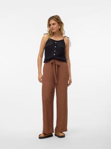 Vero Moda VMMELONY Wysoka talia Spodnie -Aztec - 10318004