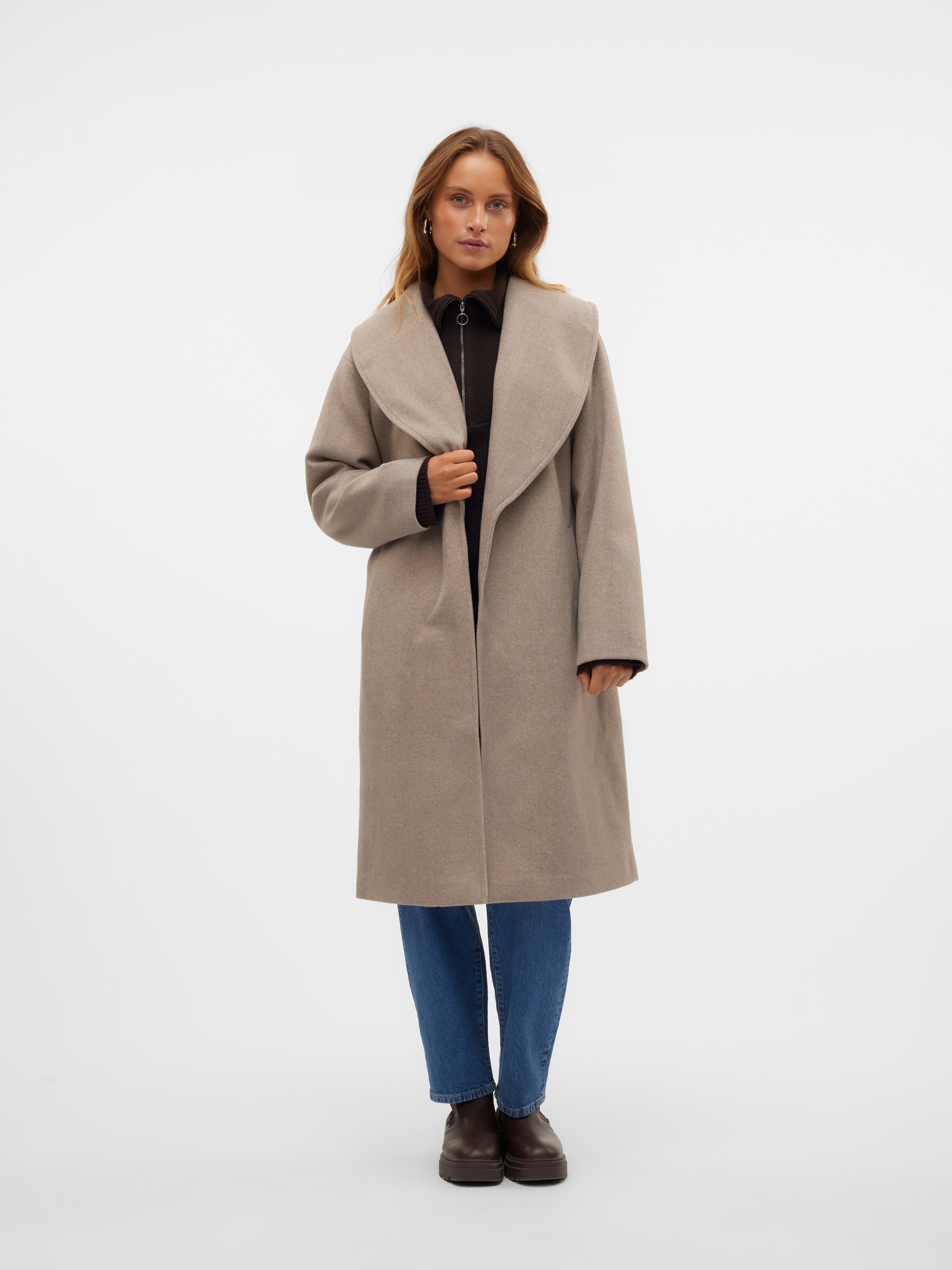 Daunenmantel Vero Moda Mantel Zalando Coat Vero Moda Wollmantel