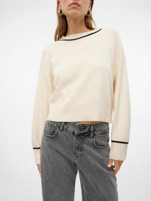 Vero Moda VMSABA Pullover -Birch - 10318077