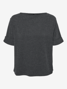 Vero Moda VMLUNA Top -Asphalt - 10318180