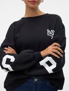 Vero Moda VMCIANNA Sweatshirt -Black - 10318183
