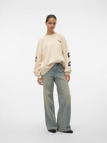 Vero Moda VMCIANNA Sweatshirt -Birch - 10318183