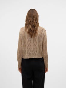 Vero Moda VMLEILANI Knit Cardigan -Silver Mink - 10318184