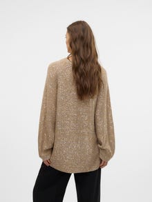 Vero Moda VMLEILANI Pullover -Silver Mink - 10318192
