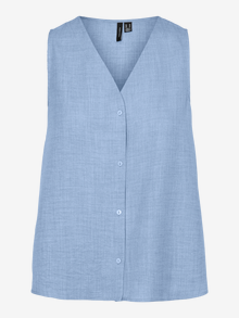 Vero Moda VMMELANEY Top -Chambray Blue - 10318198