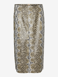 Vero Moda VMSALMA High waist Midi skirt -Capers - 10318243