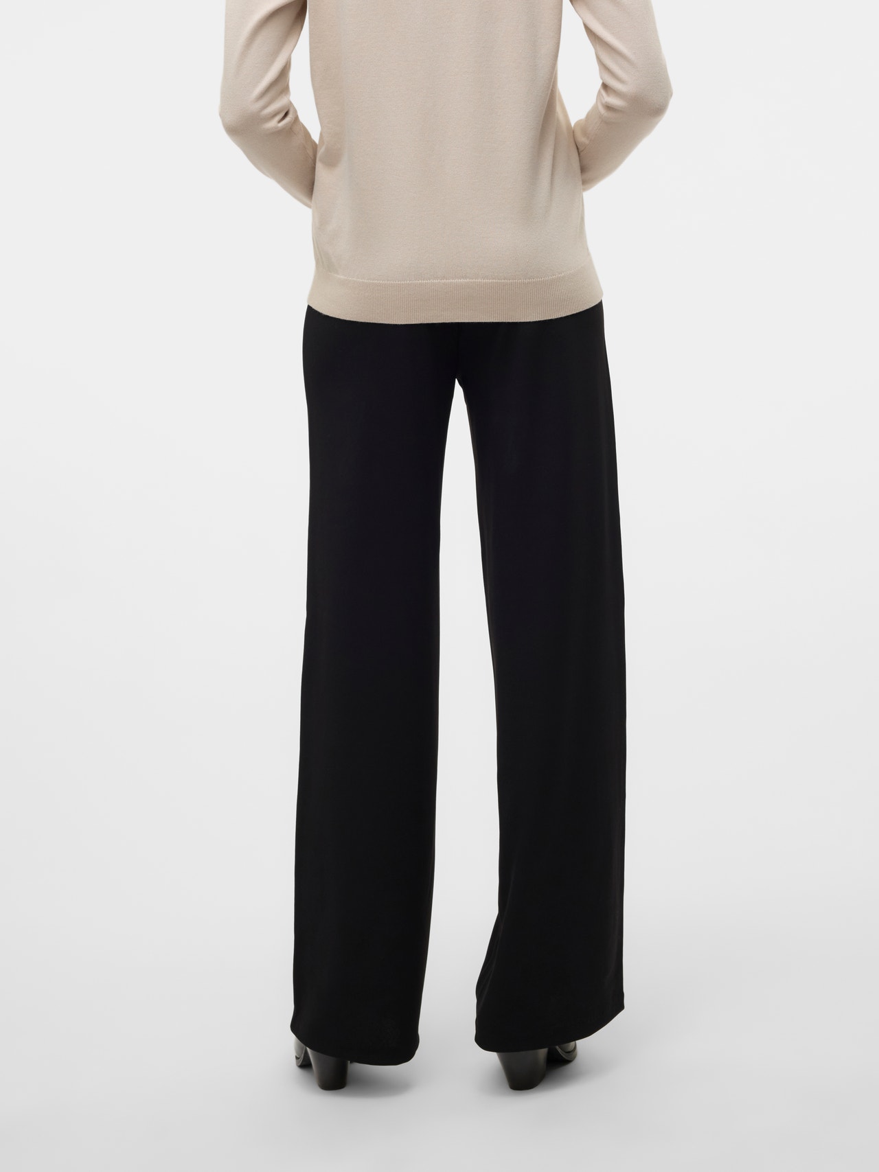 Vero Moda VMBERLIN MY MW WIDE PANT NOOS Dames Broeken - Nu 18% korting Vero Moda VMBERLIN MY MW WIDE PANT NOOS Dames Broeken - Nu 18% korting