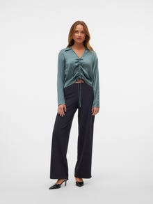 Vero Moda VMBERLIN Mittlere Taille Hose -Blue Graphite - 10318454