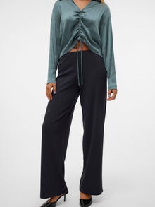 Vero Moda VMBERLIN Mittlere Taille Hose -Blue Graphite - 10318454