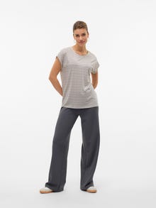 Vero Moda VMBERLIN Taille moyenne Pantalons -Grey Pinstripe - 10318454