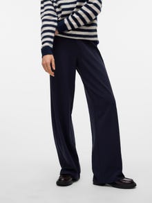 Vero Moda VMBERLIN Mid waist Trousers -Night Sky - 10318454