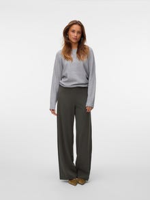 Vero Moda VMBERLIN Mid waist Trousers -Kambaba - 10318454