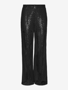 Vero Moda VMSAFINA Høj talje Bukser -Black - 10318517
