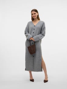 Vero Moda AWNINNA Úpletový sveter -Dark Grey Melange - 10318571