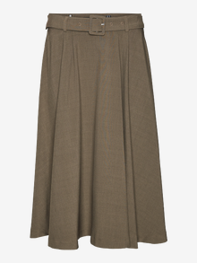 Vero Moda VMTARISA High waist Long Skirt -Capers - 10318628