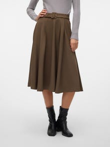Vero Moda VMTARISA High waist Long Skirt -Capers - 10318628