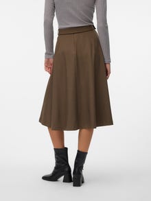 Vero Moda VMTARISA High waist Long Skirt -Capers - 10318628