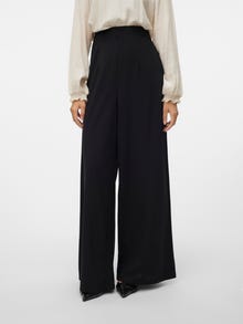 Vero Moda VMLIVA Wysoka talia Spodnie -Black - 10318645