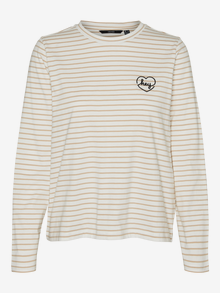 Vero Moda VMOYA T-shirts -Snow White - 10318746