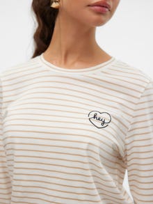 Vero Moda VMOYA T-shirts -Snow White - 10318746