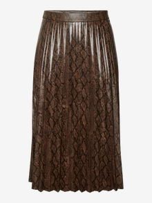 Vero Moda VMCNITA High waist Midi-rok -Chocolate Torte - 10318822