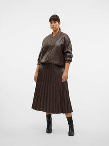 Vero Moda VMCNITA High waist Midi-rok -Chocolate Torte - 10318822